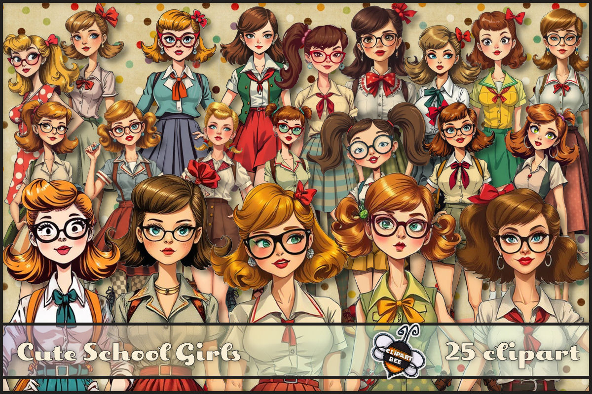Cute School Girls